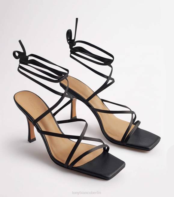 Stöckelschuhe| de Tony Bianco Frauen Caden-Heels schwarzes Schafsnappa 462466